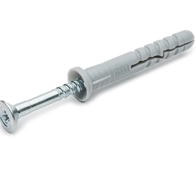 Фото Дюбель із шурупом швидкий монтаж 8*60 100 шт./уп.