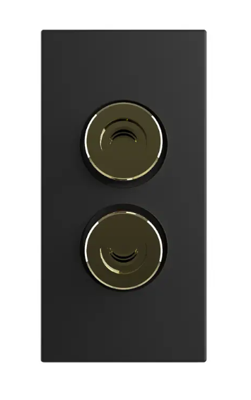 Фото 2 Механизм аудио розетка Banana черный Livolo