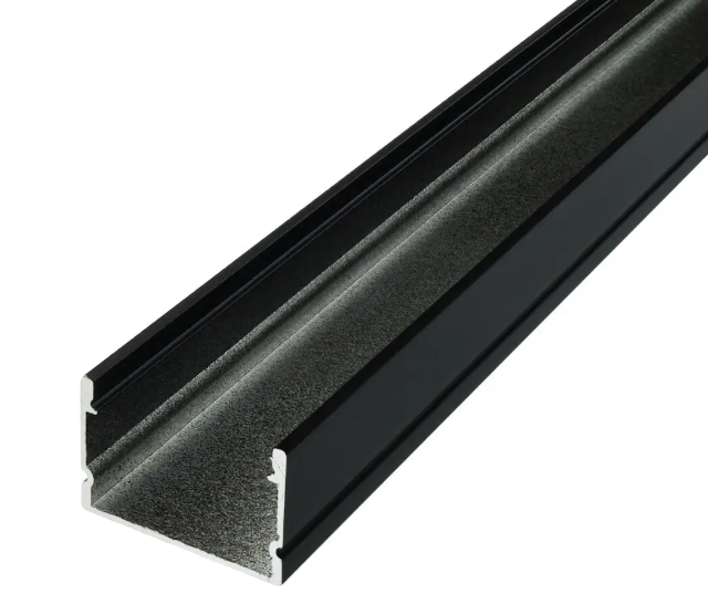 Фото Профиль + рассеиватель LP 20х30 черный 2мшт BIOM