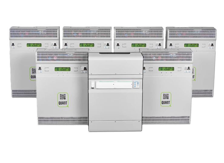 Фото Трехфазный стабилизатор напряжения Quant-66 (6х11) инверторный, мощность 66 кВт