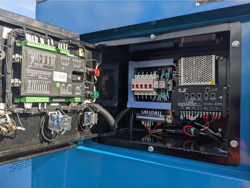 Фото 6 Генератор дизельный PROFI-TEC WDSG375-3 Power MAX 375кВА/300кВт промышленный двигатель WEICHAI