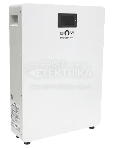 Фото Акумуляторна літієва батарея Biom Professional LiFePO4 48В 100Ah BALFP-512100-V1