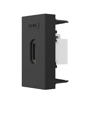 Фото Механізм розетка HDMI чорний Livolo