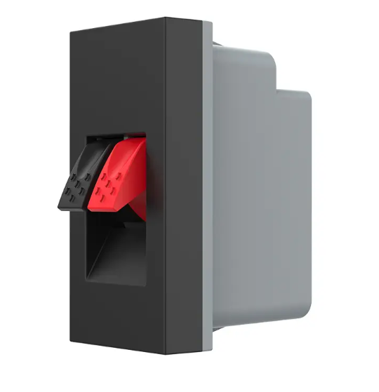 Фото Механізм розетка Hi-Fi аудіо чорний Livolo