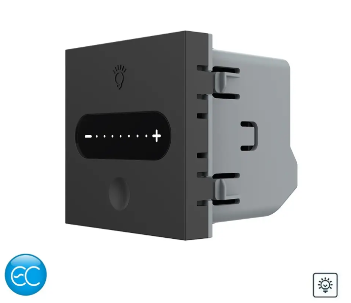 Фото Розумний механізм сенсорний EC димер Livolo чорний Livolo