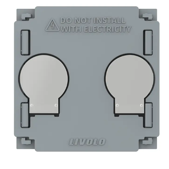 Фото 2 Механизм сенсорный выключатель 2 канала Wi-Fi Livolo