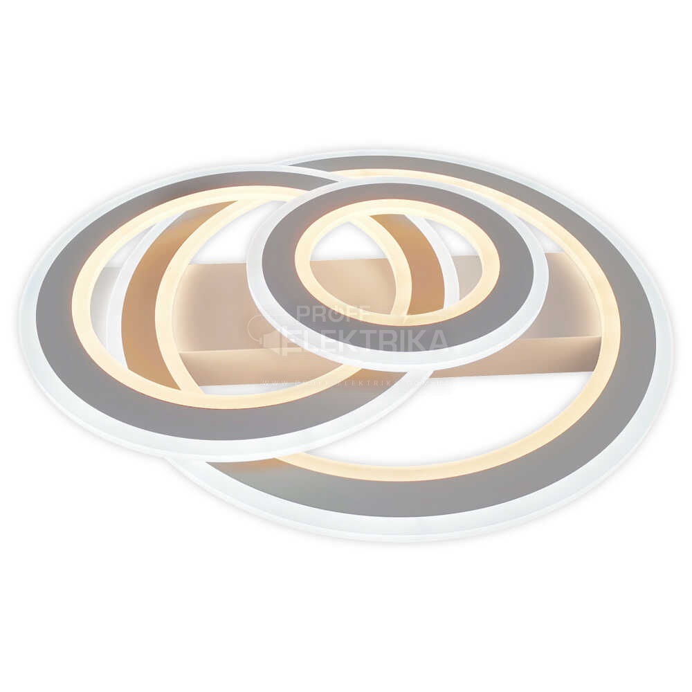 Фото 4 Світильник LED smart PHANTOM пульт 120W біле коло Violux 220535