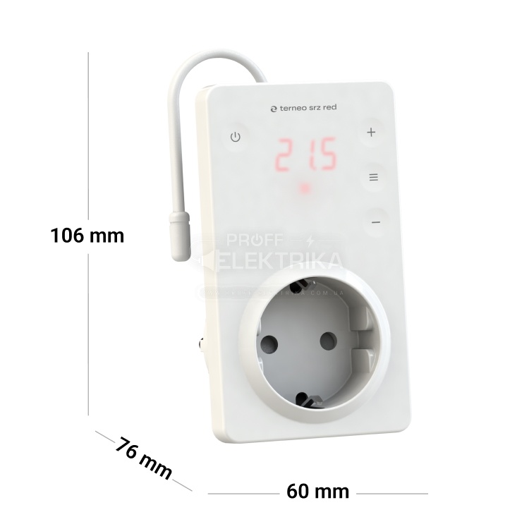 Фото 2 Терморегулятор terneo srz red