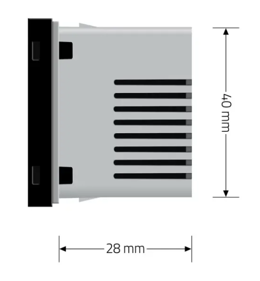 Фото 6 Механізм розумний програмований терморегулятор із зовнішнім датчиком температури для теплої підлоги чорний Livolo