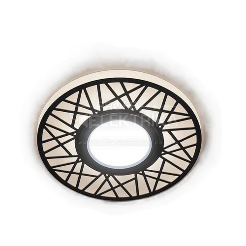 Фото 2 Вбудований світильник Feron CD991 під лампу з підсвічуванням білий