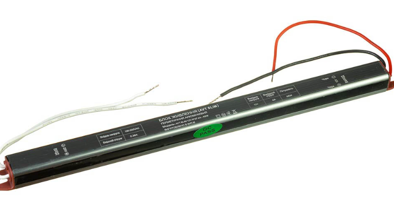 Фото Блок живлення герметичний 12V 48W 4A IP67 SLIM