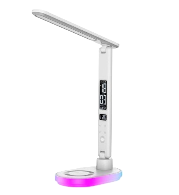 Фото 3 настільний світильник білий DL 24W 4100k WH Wireless MAXUS