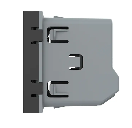 Фото 3 Механізм розумний датчик температури та вологості ZigBee чорний Livolo