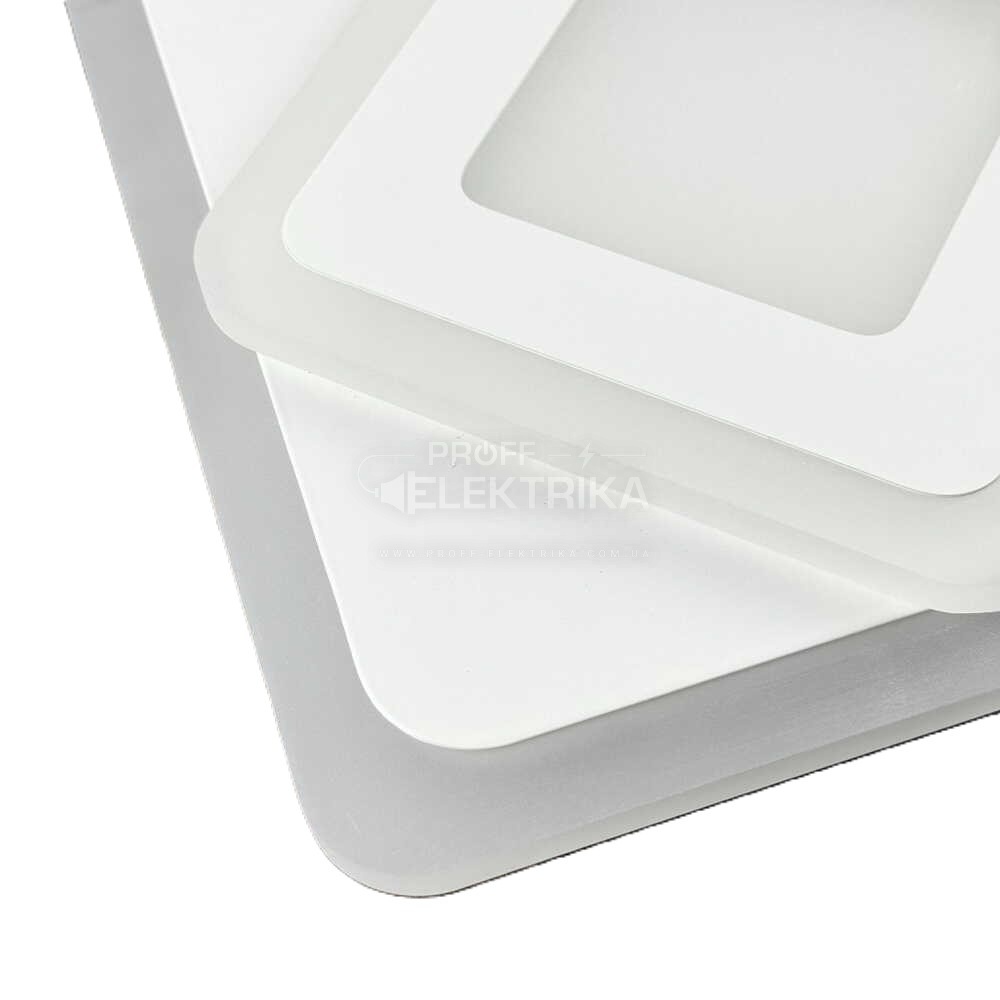 Фото 3 Светильник LED Violux ДББ STELLAR квадрат 22W 4500K IP20 200080