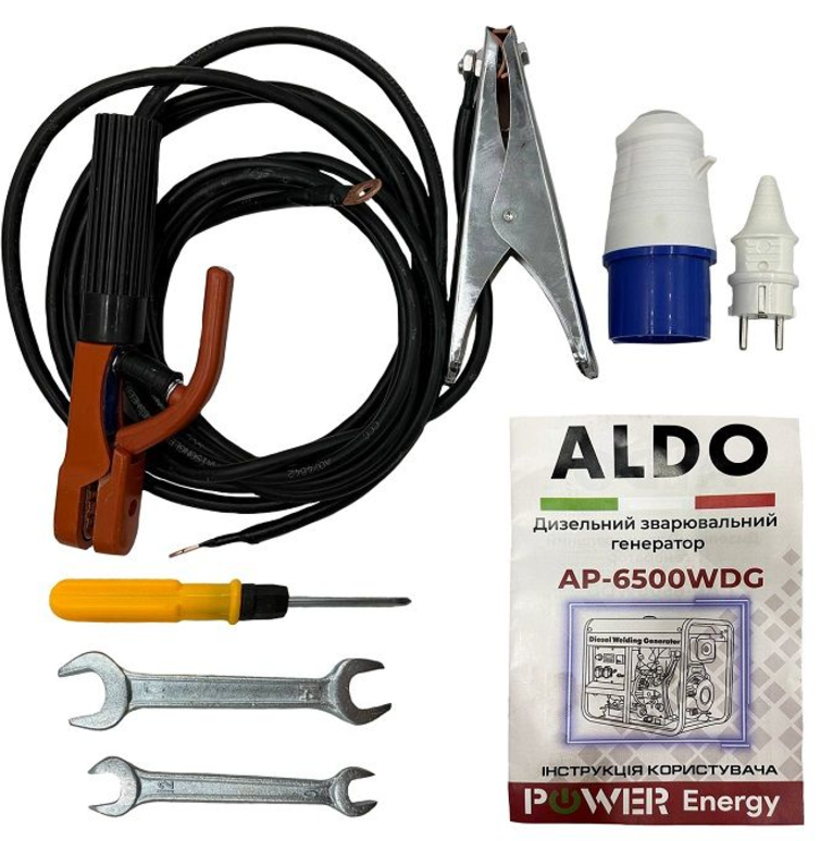 Фото 6 Генератор дизельный сварочный ALDO AP-6500WDG (100% медь)