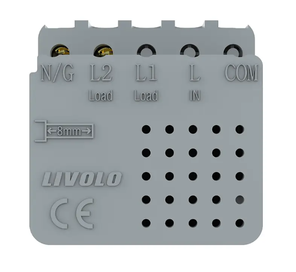 Фото 4 Механізм розетки USB-A та USB-C з Power Delivery 36W білий Livolo