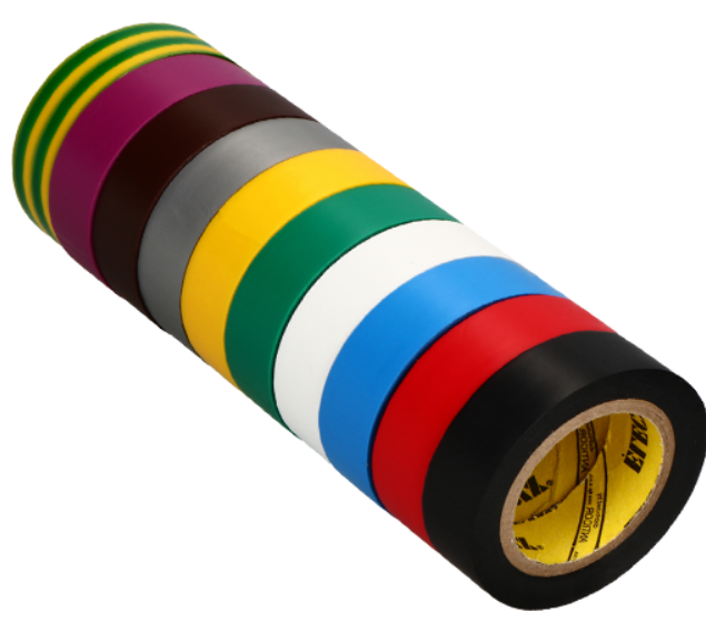 Фото Изолента ПВХ набор 10 цветов 10м ELECTRIX