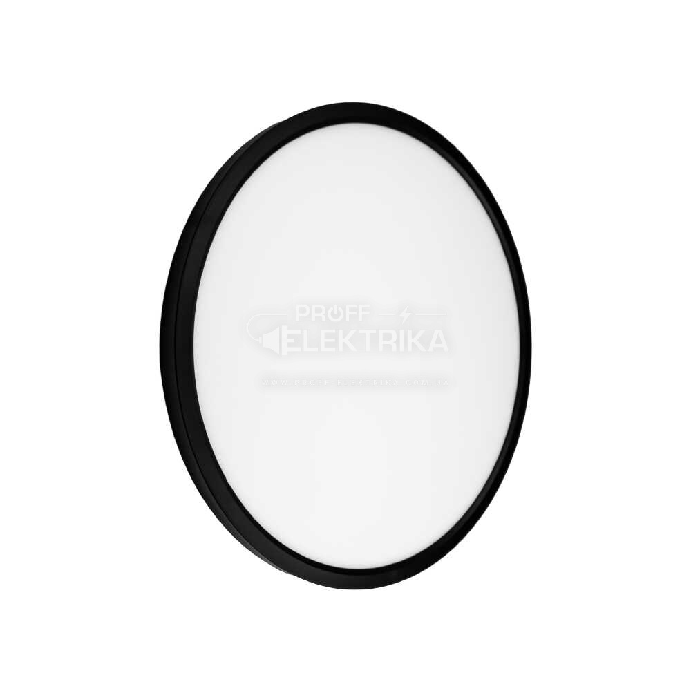 Фото Світильник LED MILLENNIUM 38W 5000K коло чорний Violux 351238