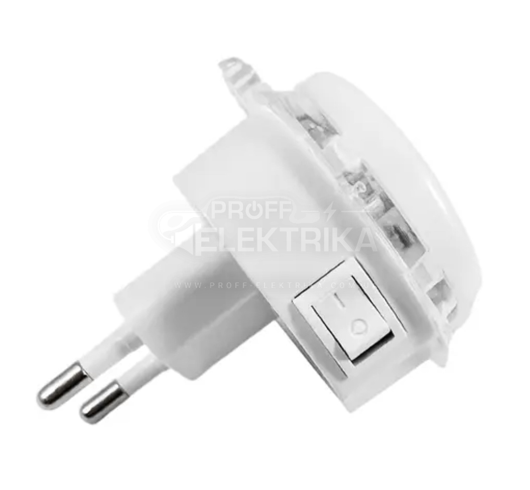 Фото 2 Нічник 3-LED "Яблуко" білий Lemanso