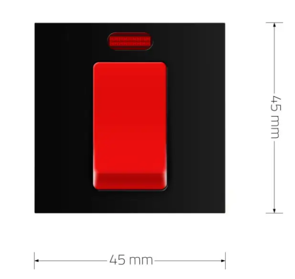 Фото 5 Механизм мастер выключатель 20 ампер черный Livolo