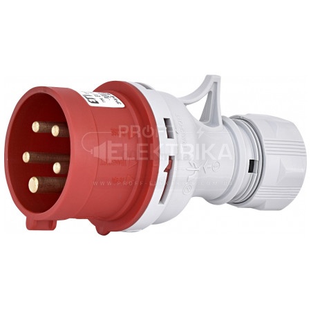 Фото Вилка кабельна 32A 3P+N+PE IP44 EV-3253 ETI