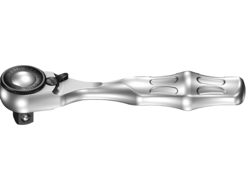 Фото 2 Тріскачка WERA Zyklop Mini 3 8008 A квадрат 1/4 05003793001