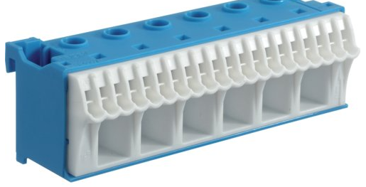 Фото Блок N-клем 6*16mm 20*4mm 105mm KN26N HAGER