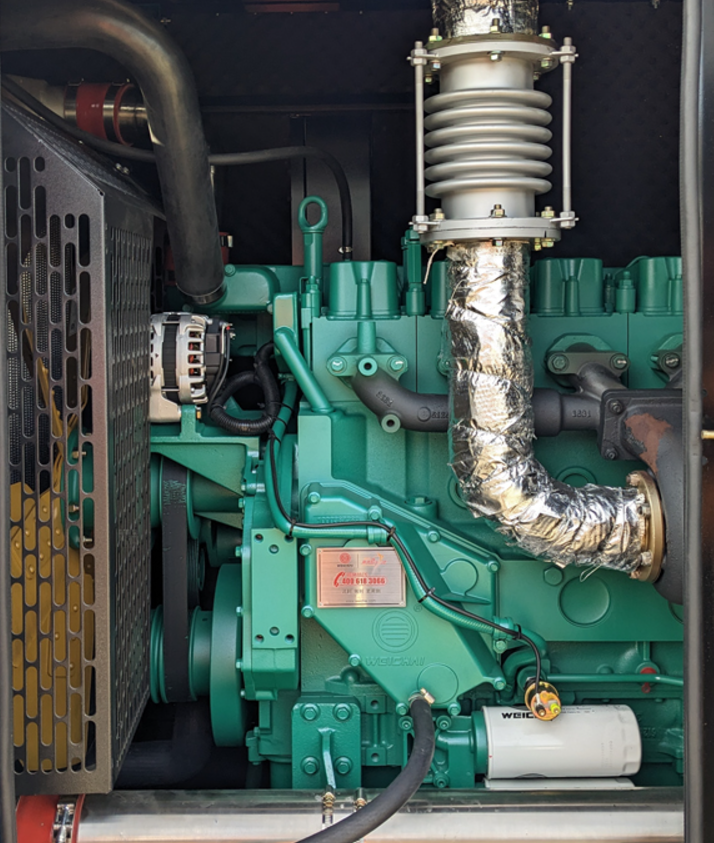 Фото 13 Генератор дизельный PROFI-TEC WDSG375-3 Power MAX 375кВА/300кВт промышленный двигатель WEICHAI