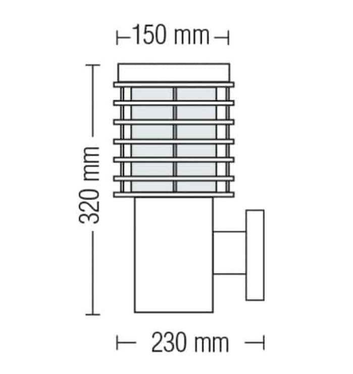 Фото 2 Светильник садово-парковый PALMIYE-2 Е27 HOROZ 075-001-0002-010