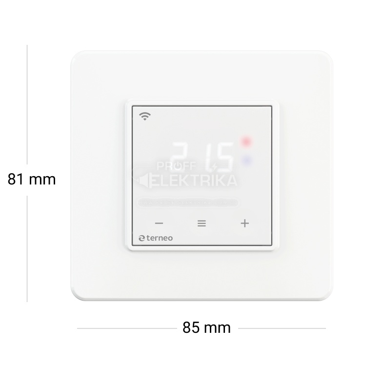 Фото 2 Терморегулятор terneo sx белый