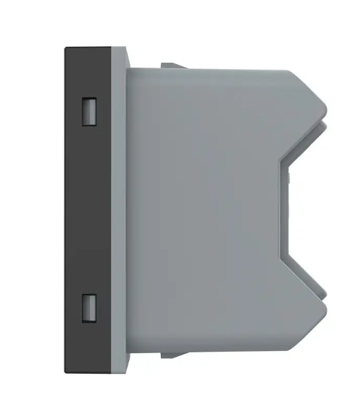 Фото 3 Механізм універсальна розетка 2 в 1 чорний Livolo