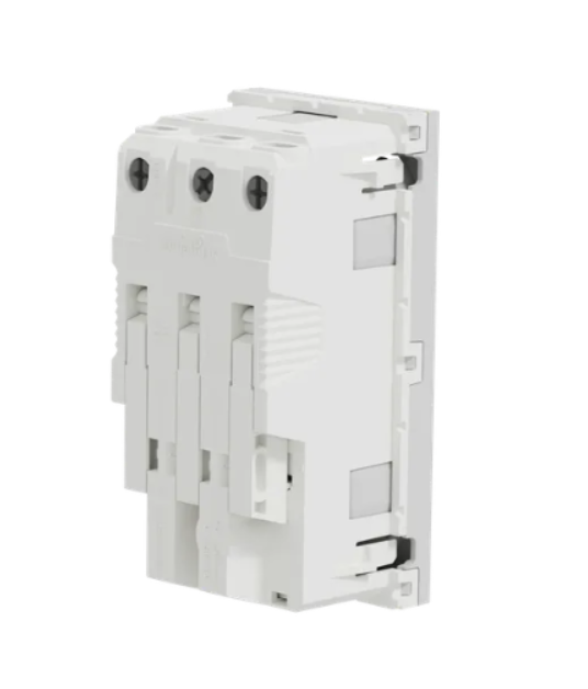 Фото 4 Подвійна розетка 45° із шторками із заземленням алюміній UNICA NEW Schneider Electric