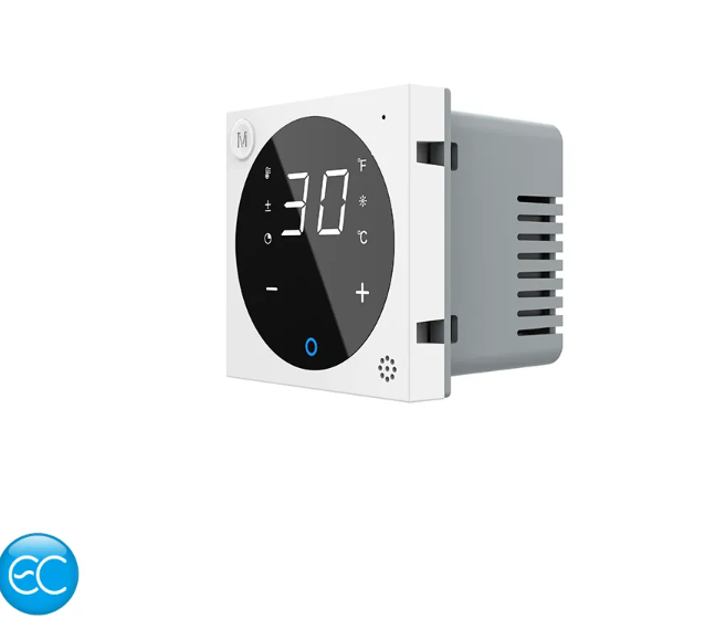 Фото Механизм умный программируемый терморегулятор для теплого пола белый Livolo