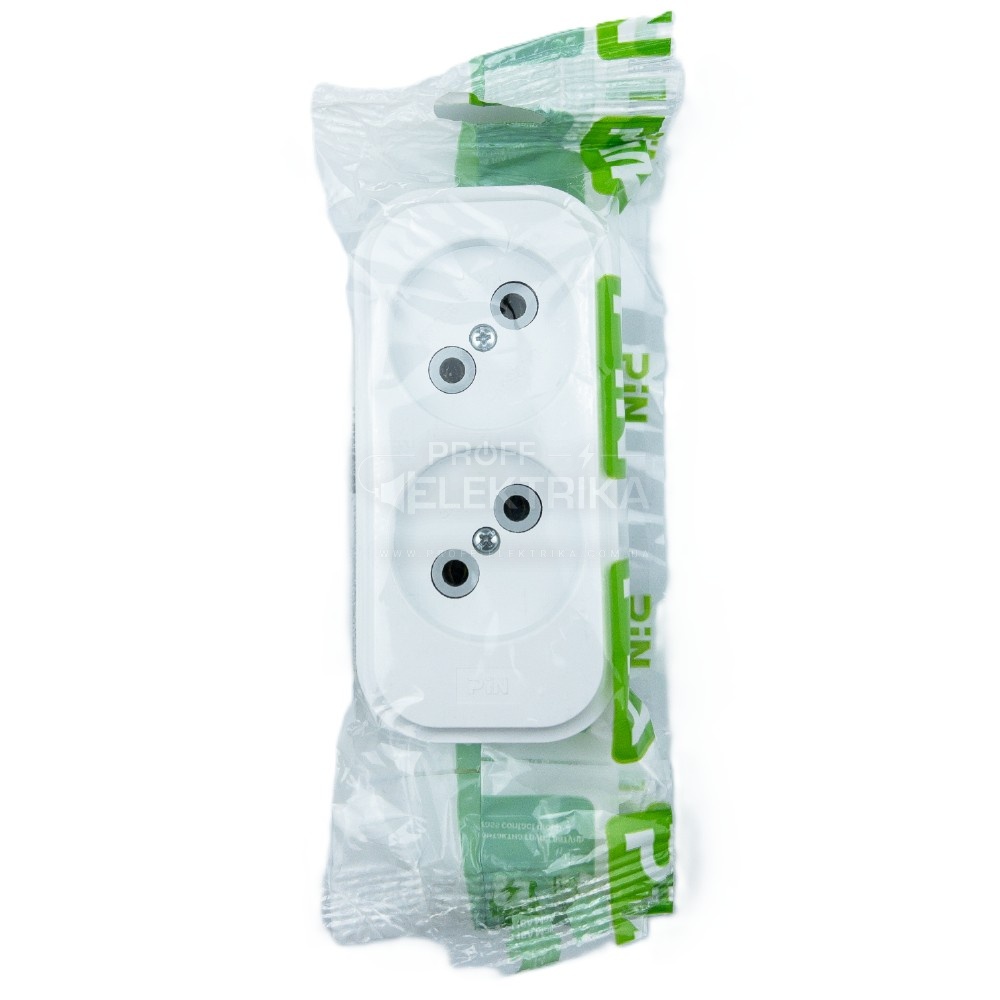 Фото 2 Колодка PIN 2 гнезда без заземления​ 516-050200-203