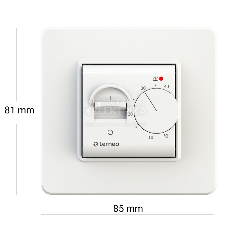 Фото 3 Терморегулятор terneo mex белый