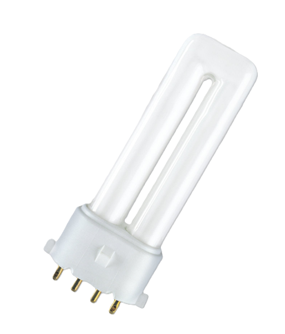 Фото Лампа енергозберігаюча PL 9W 4100K 2G7 OSRAM