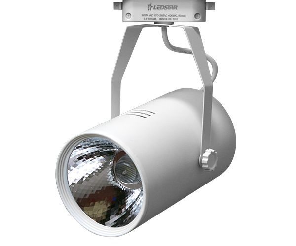 Фото Светильник трековый LED 20W 4000K Белый LEDSTAR