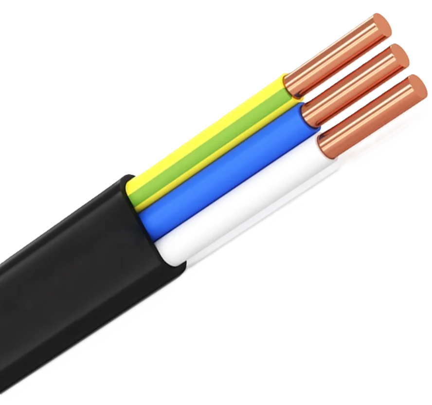 Фото Кабель Прикарпаткабель ВВГ-П 3x4