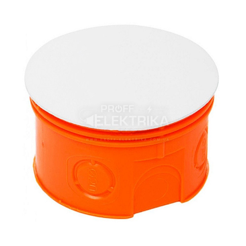 Фото Коробка розподільча бетон-цегла кругла d80мм OS80F SMARTBOX