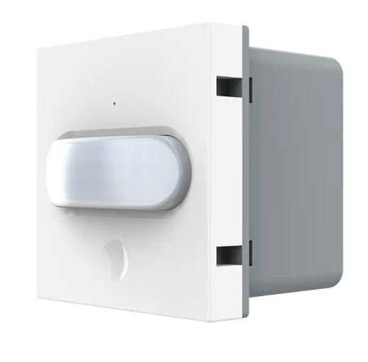 Фото Механизм датчика присутствия и движения с сенсорным выключателем белый Livolo