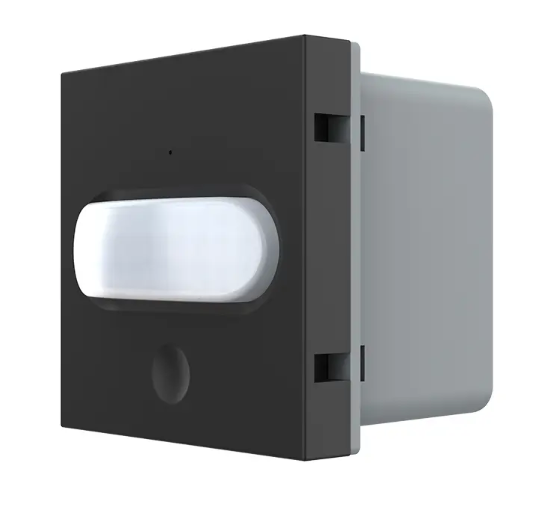 Фото Механізм датчика присутності та руху із сенсорним вимикачем чорний Livolo