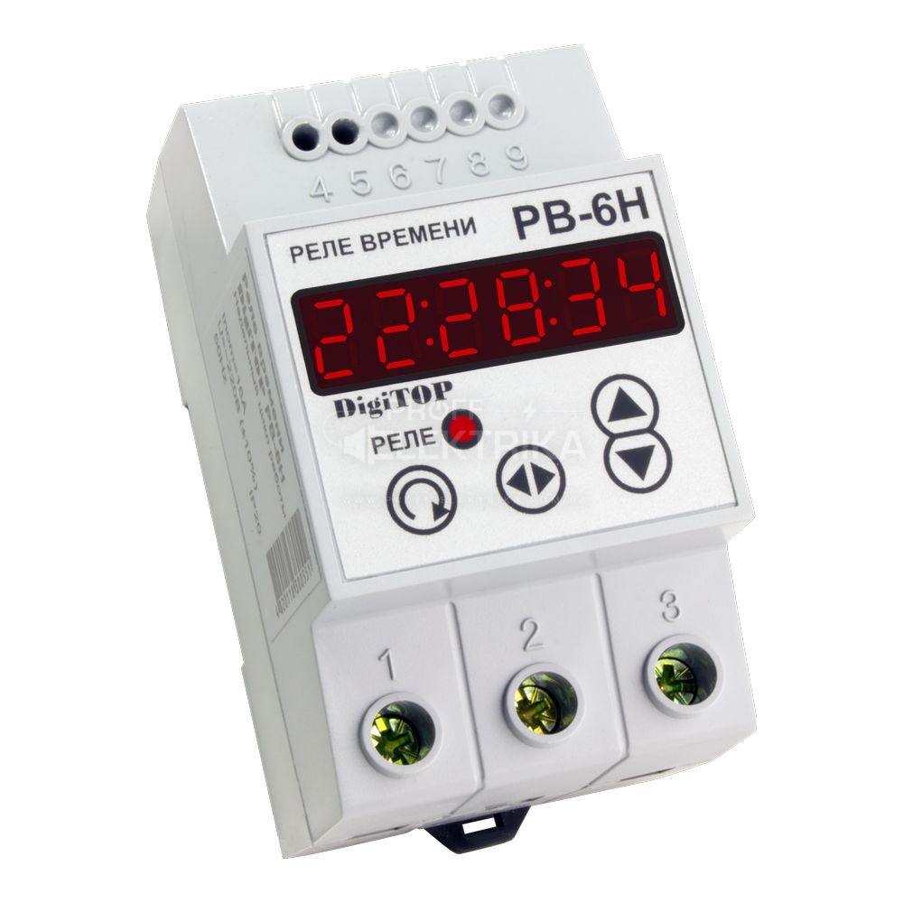 Фото Тижневе реле часу РВ-6Н DigiTOP