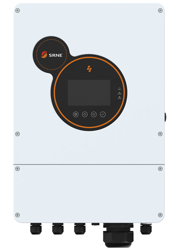 Фото Гібридний інвертор SRNE 5,5 кВт HESP4850S100-H LiFePO4 220В 5,5 кВт 48 В сумісний з DEYE