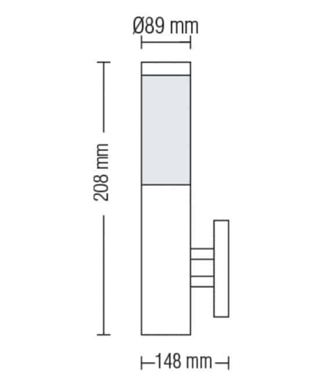 Фото 2 Светильник садово-парковый KAVAK-2 Е27 HOROZ 075-014-0002-010