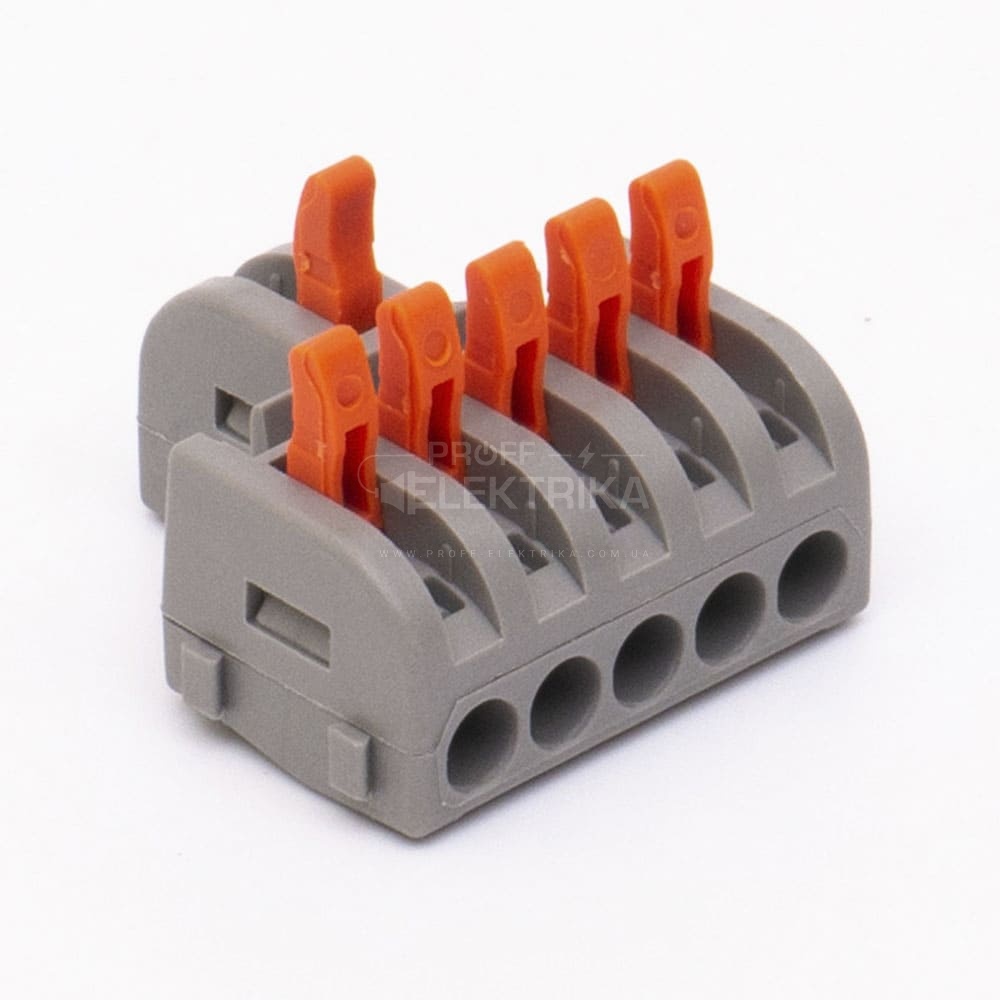 Фото 3 Клема розгалужувач двостороння 1*5 СМК-815 Takel