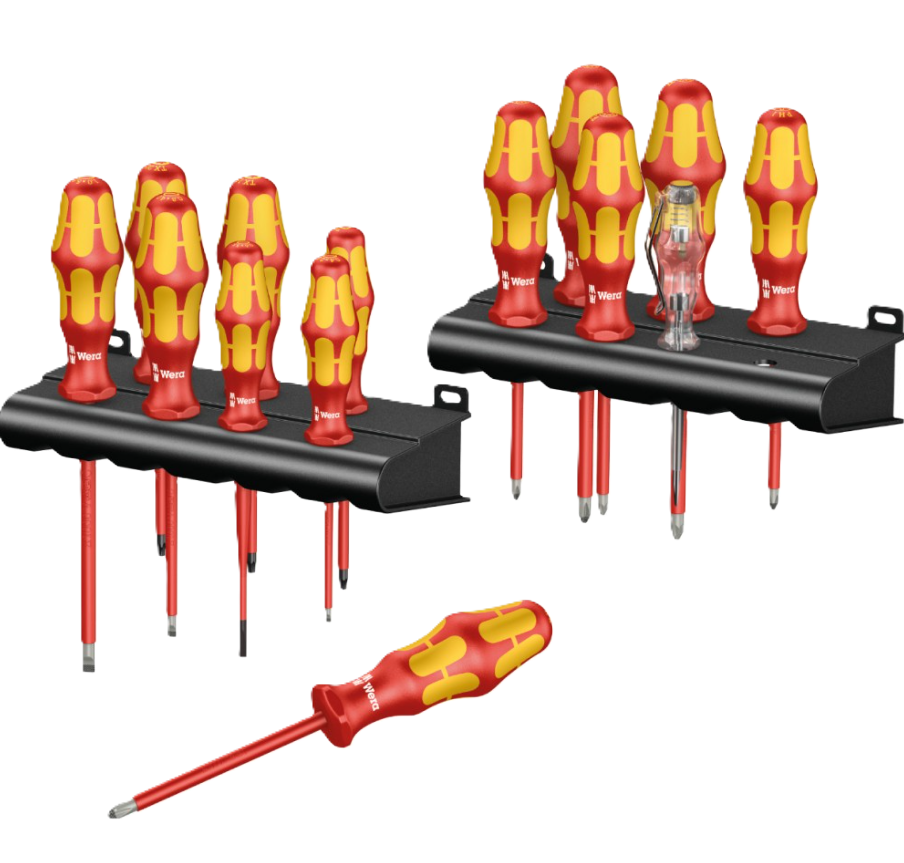 Фото 2 Набір викруток WERA KRAFTFORM BIG PACK 100 VDE 05105631001