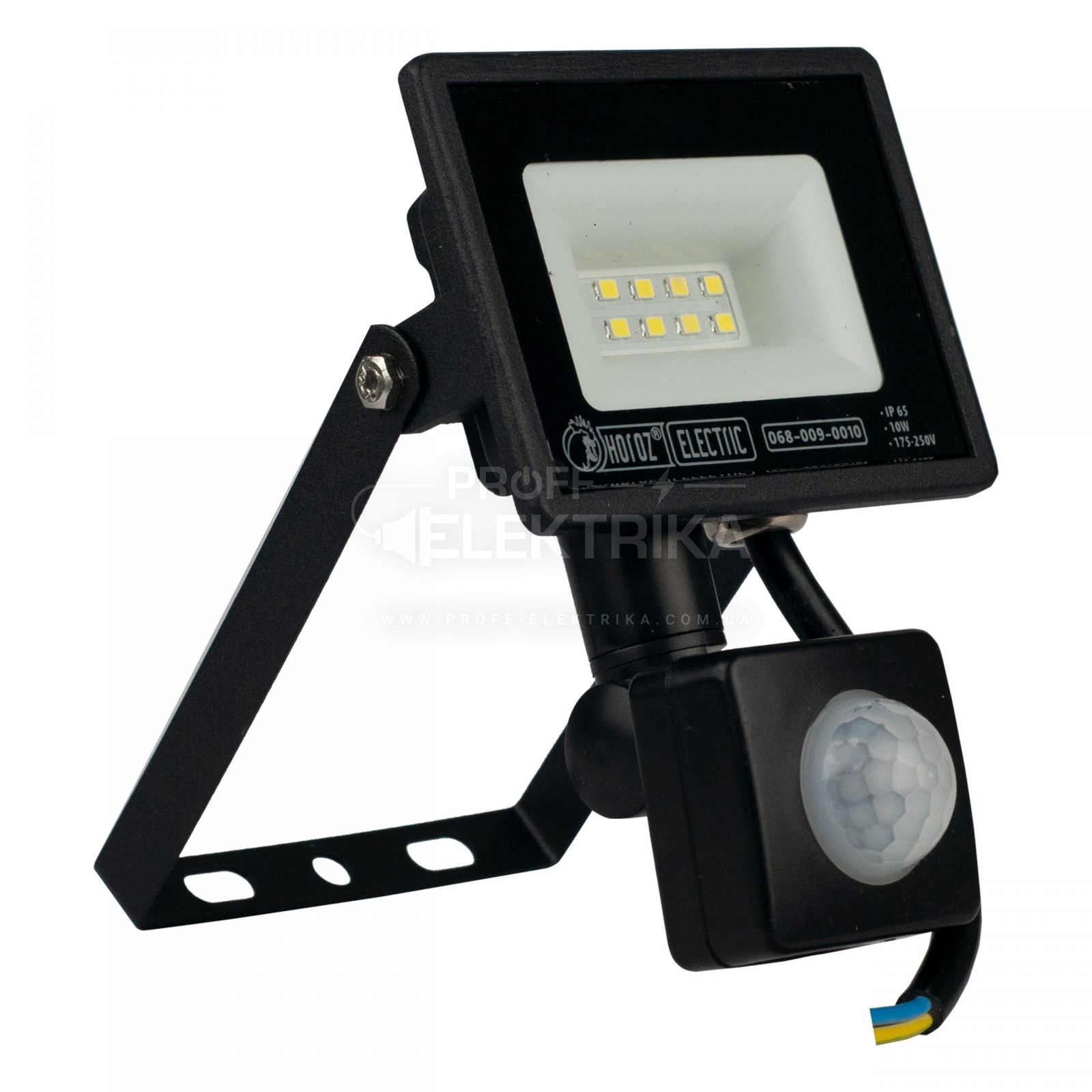 Фото Прожектор LED 10W IP65 с датчиком движения PARS S 1 HOROZ