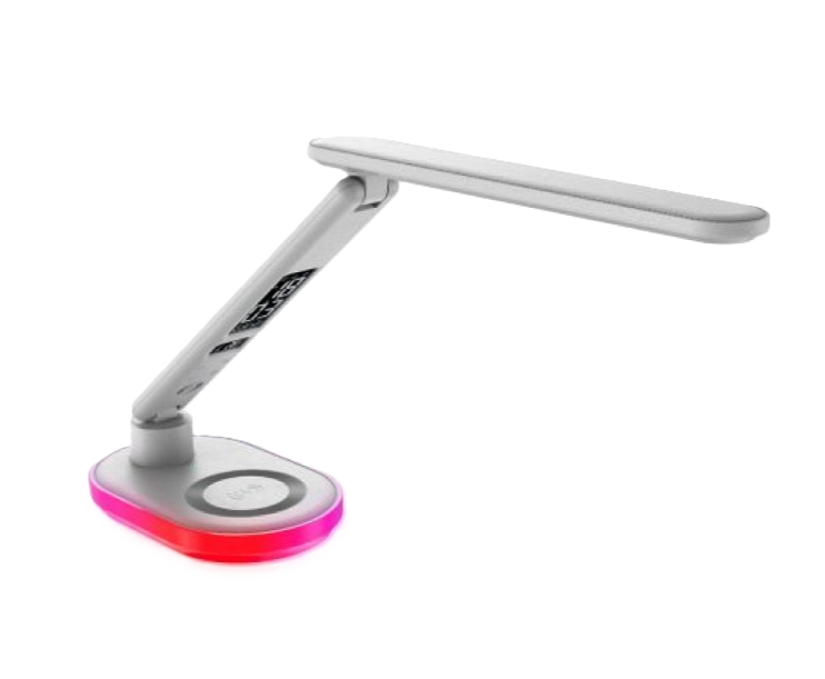 Фото 4 настільний світильник білий DL 24W 4100k WH Wireless MAXUS