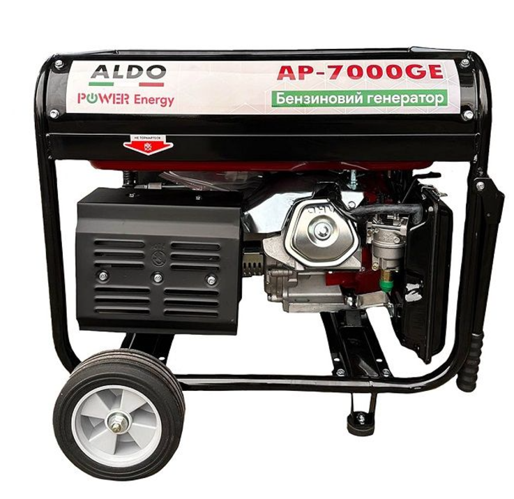 Фото 2 Генератор бензиновый ALDO AP-7000GE (100% медь)