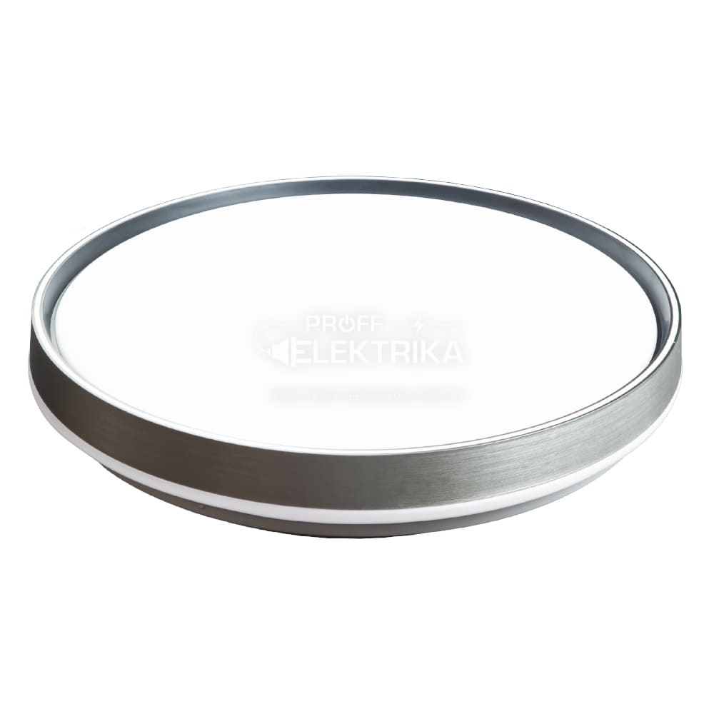 Фото 2 Светильник LED Violux ДББ MONO круг 72W 4500K IP20 серебряный 00150